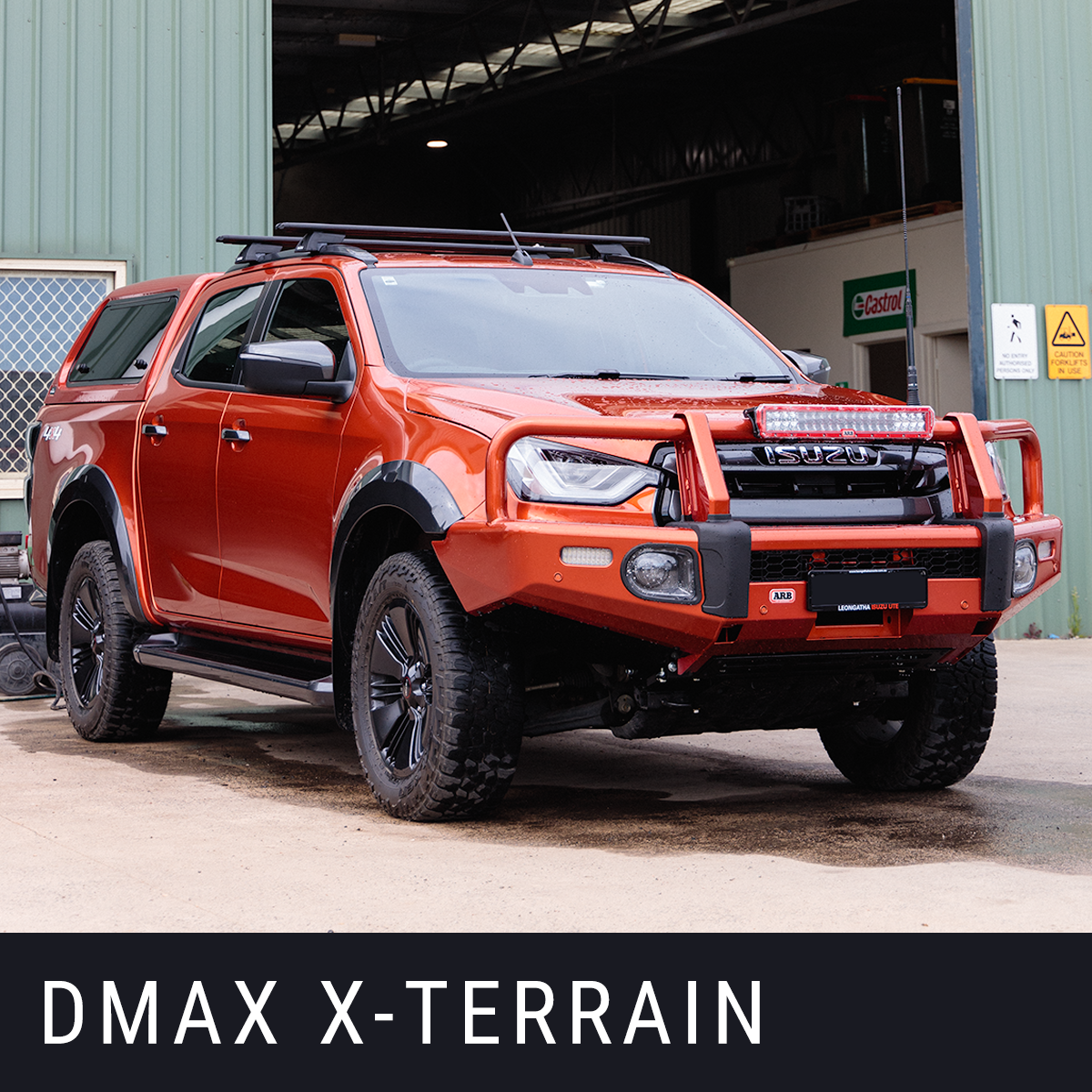 dmax x terrain custom build